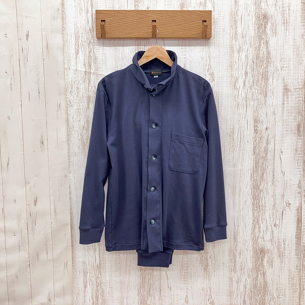 メンズパジャマ/ヒートコットン/吸湿発熱素材