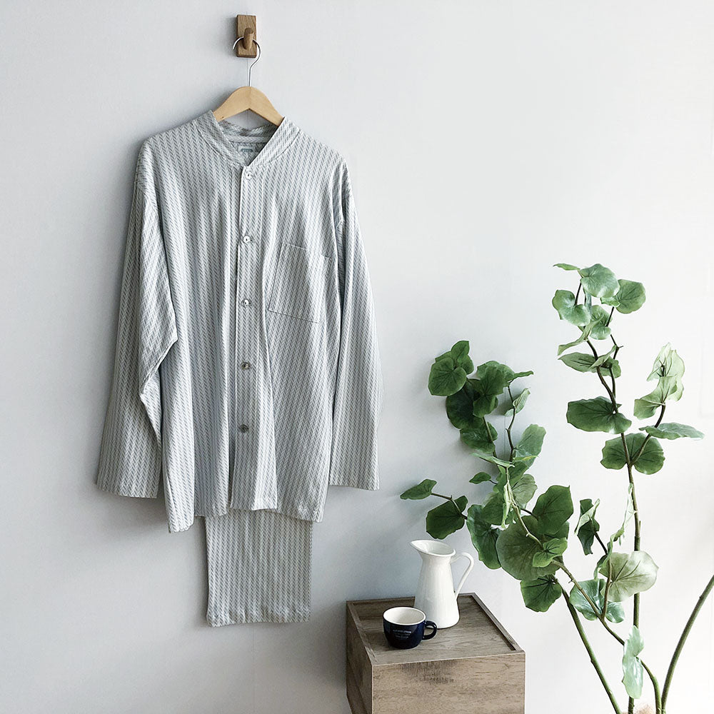 メンズパジャマ/スムースニット/抗ウイルス加工生地