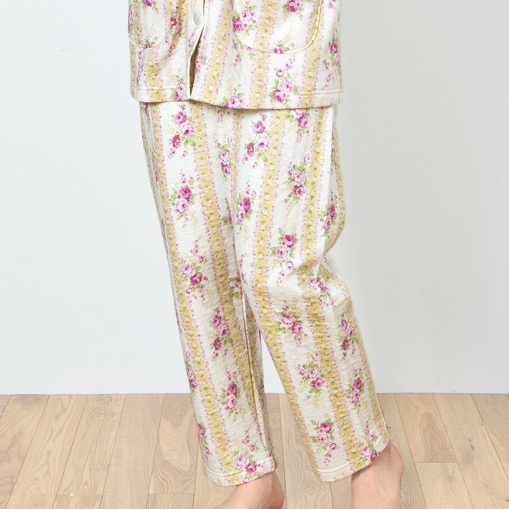 レディースパジャマ/キルトニット