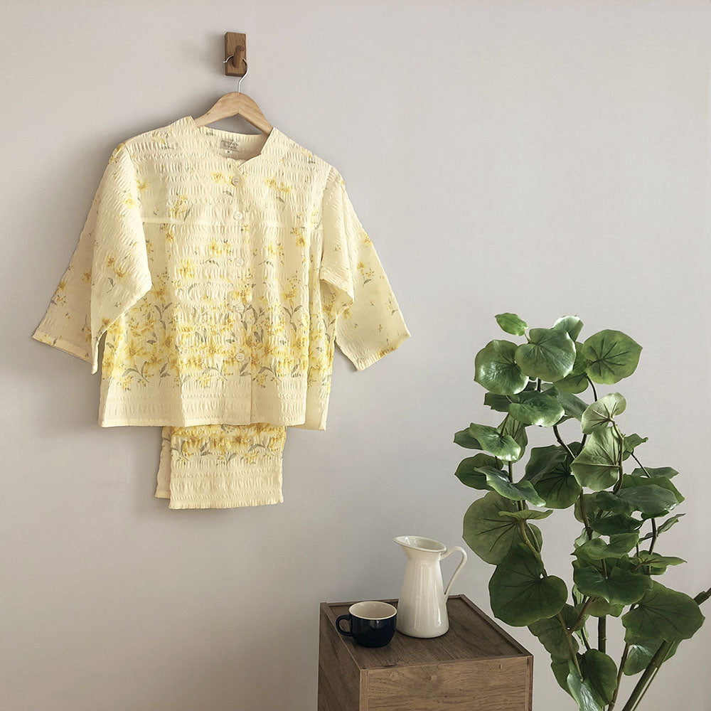 レディースパジャマ/マジョリカ加工