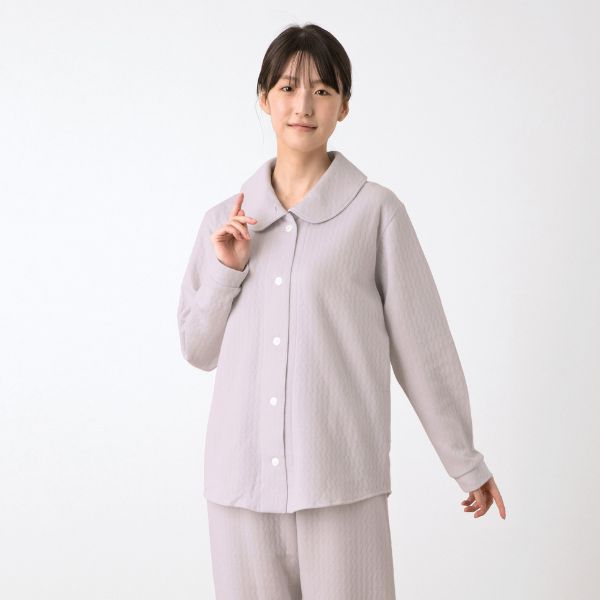 レディースパジャマ/キルトニット