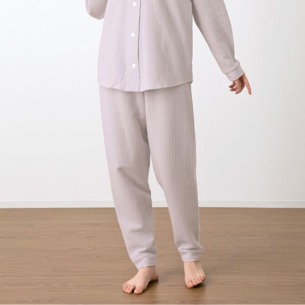 レディースパジャマ/キルトニット