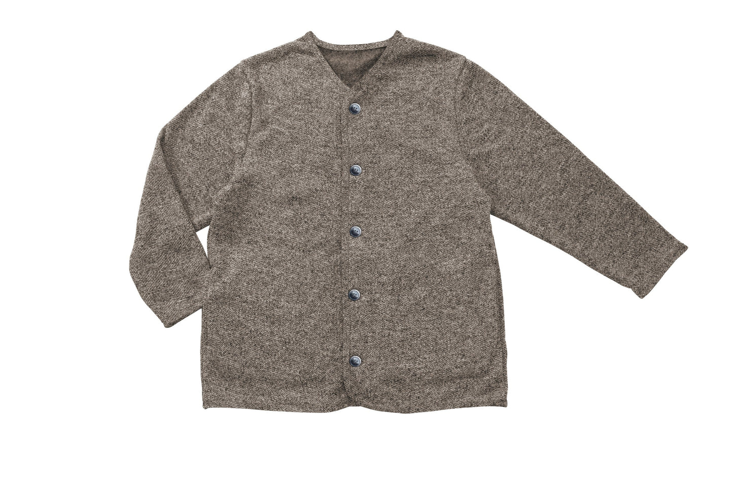 カーディガン /ブラックシリカ練り込み