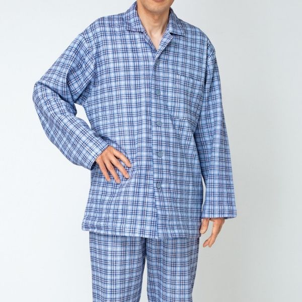 メンズパジャマ/キルトニット