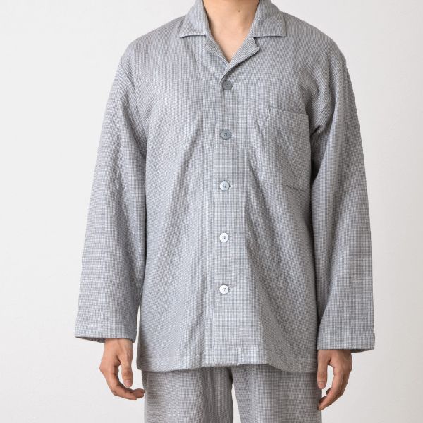 メンズパジャマ/キルトニット