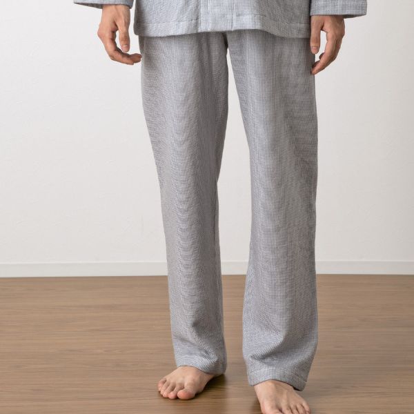 メンズパジャマ/キルトニット