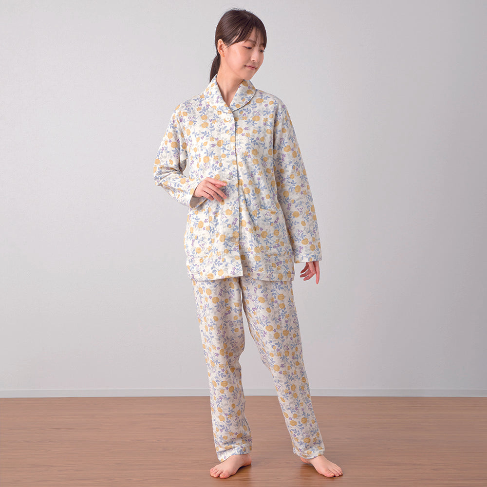 レディースパジャマ/キルトニット