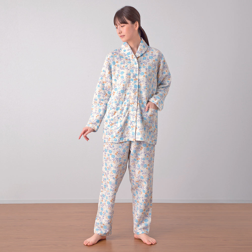 レディースパジャマ/キルトニット