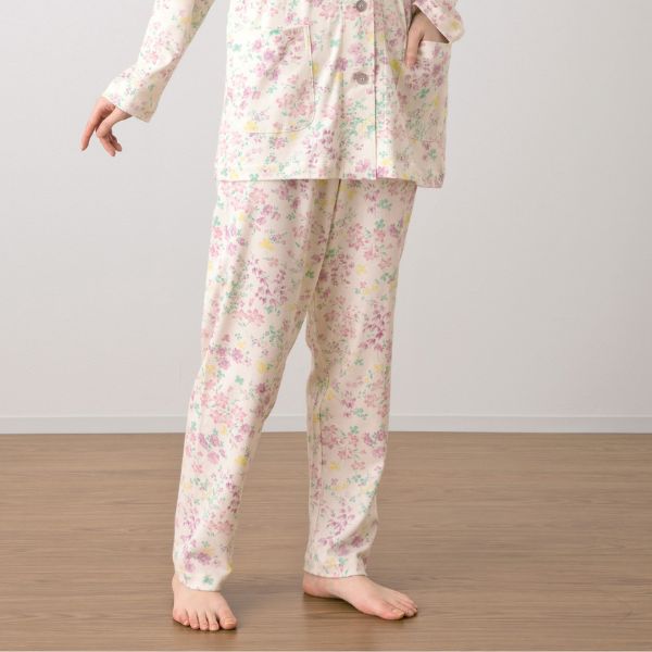 レディースパジャマ/スムースニット