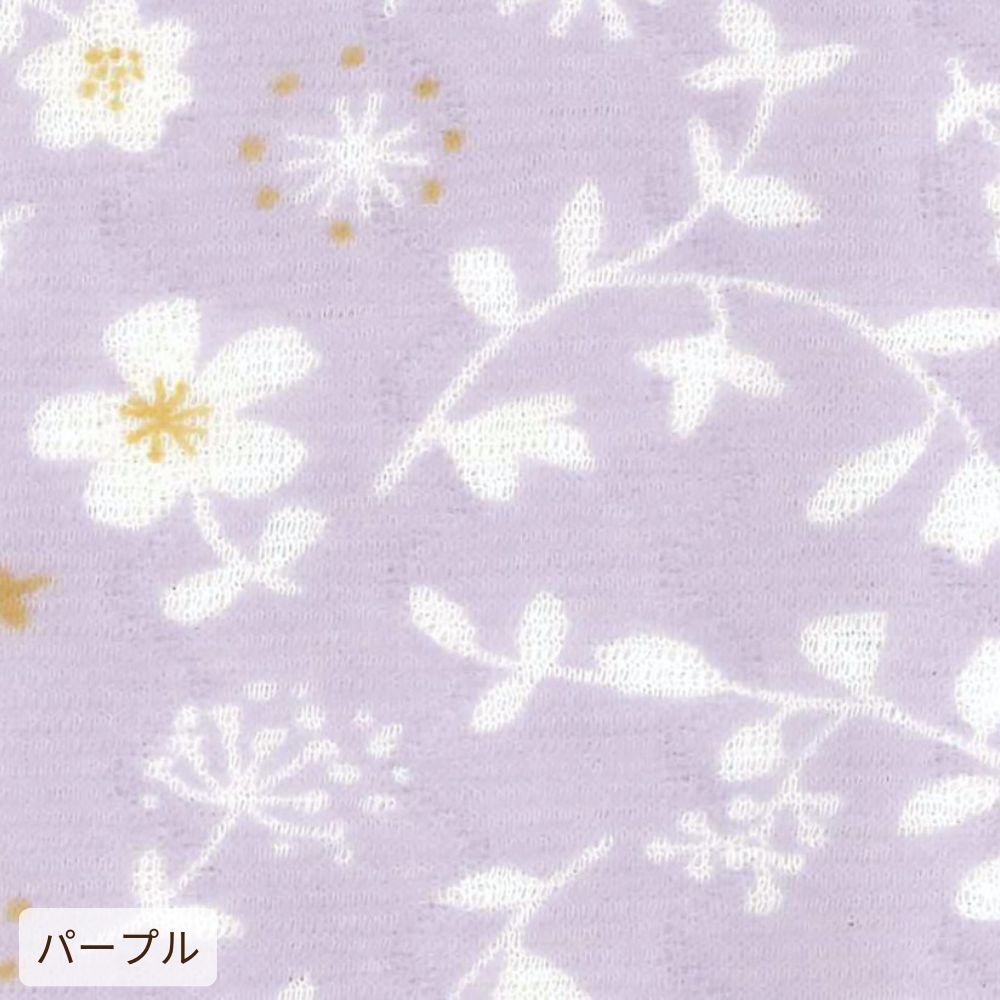 【冬もあったか】レディースパジャマ キルトニット 日本製 肌面コットン100% あったか 寝間着