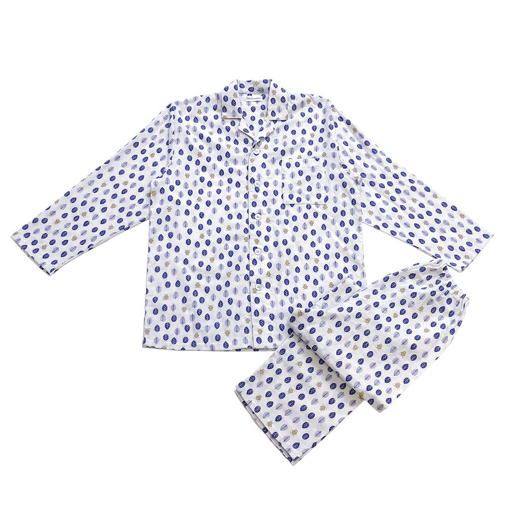 メンズパジャマ/2重ガーゼ