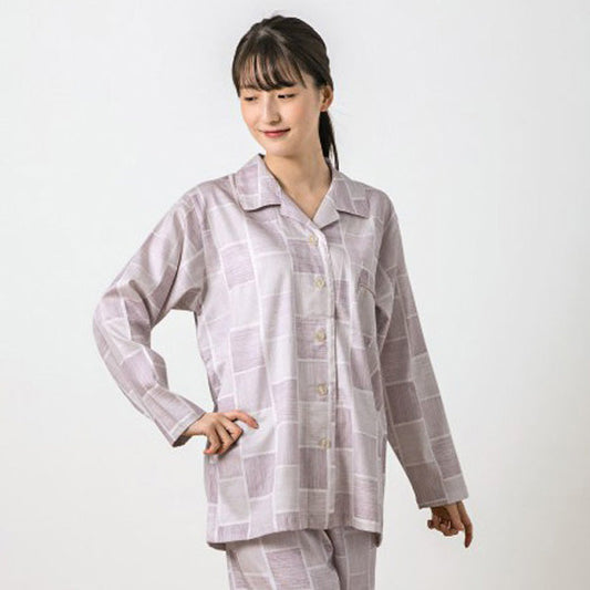 レディースパジャマ/40サテン/抗ウイルス加工生地