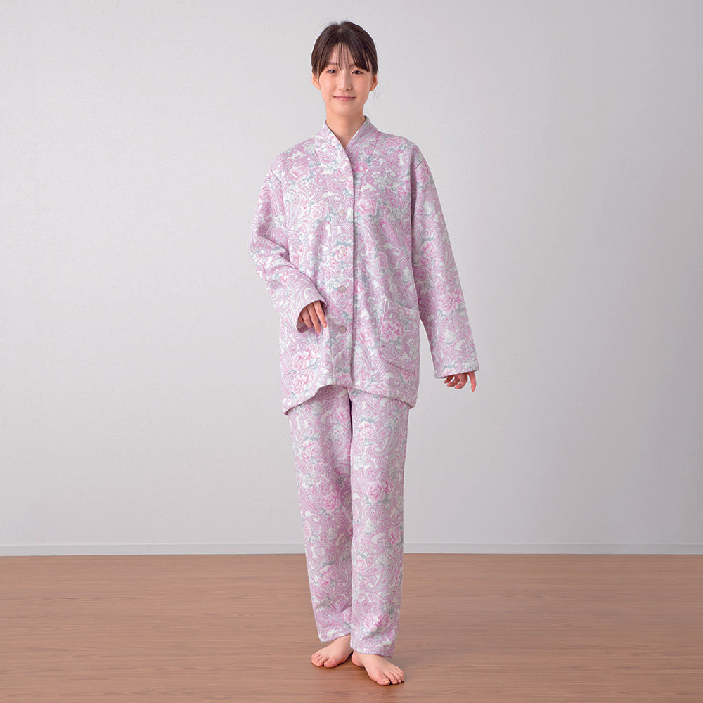 レディースパジャマ/キルトニット