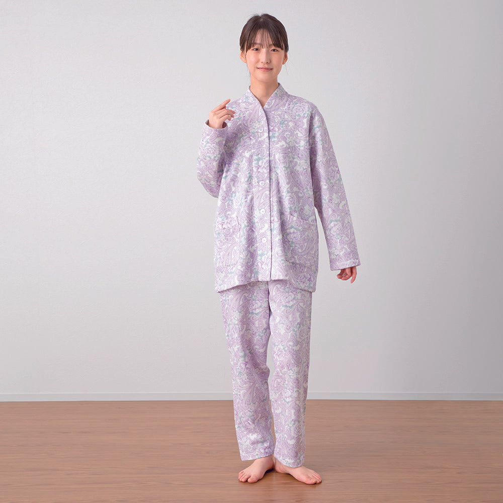 レディースパジャマ/キルトニット