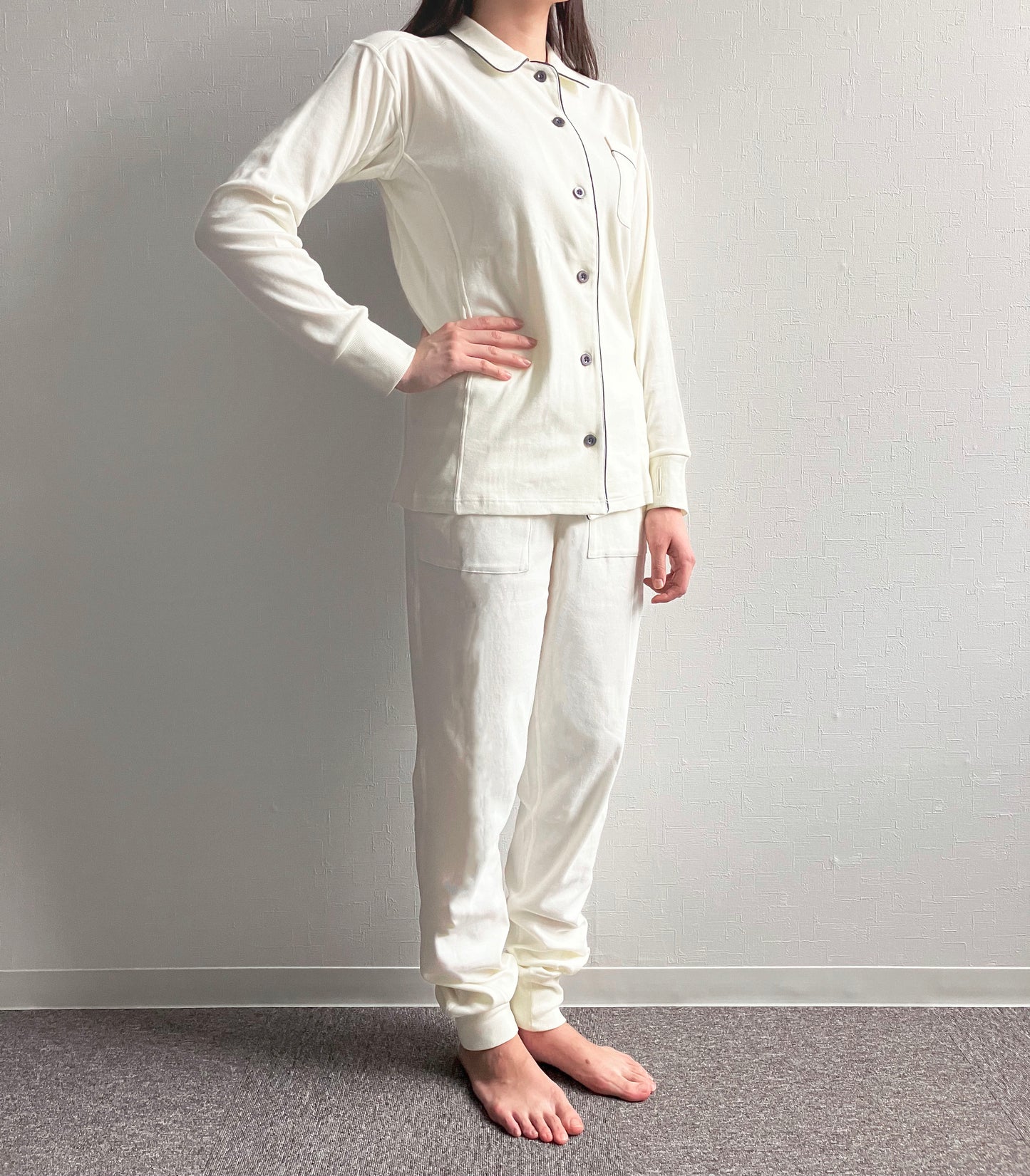 レディースパジャマ/シャツタイプ