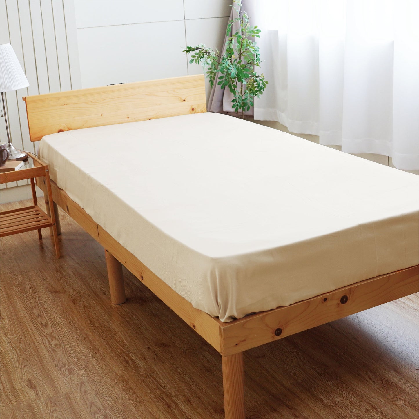 ourstyle フラットシーツ 敷きふとんカバー 綿100% 無地 日本製 Jquality 洗える シングル セミダブル ダブル ホワイト
