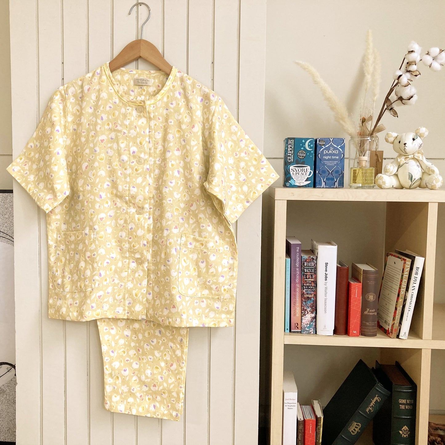 レディースパジャマ(半袖)/2重ガーゼ