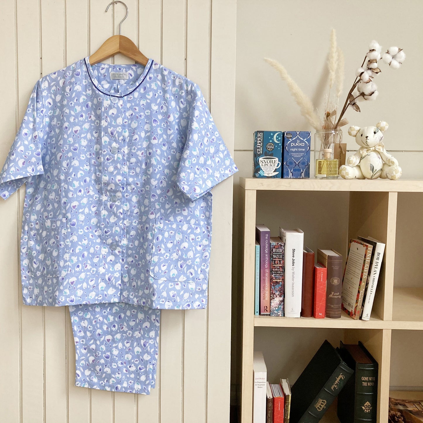 レディースパジャマ(半袖)/2重ガーゼ