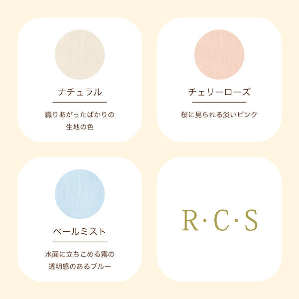 衿カバー(シングル用)/50ローン/綿100%