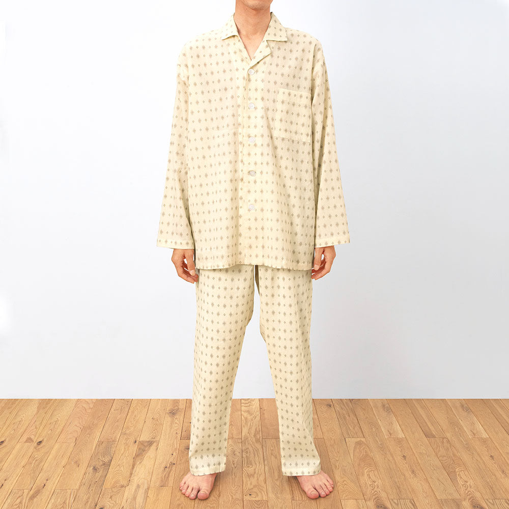 メンズパジャマ/楊柳(長袖)
