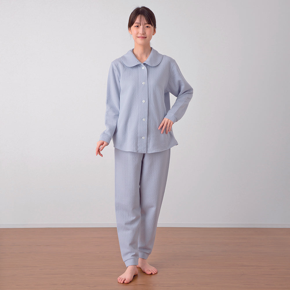 レディースパジャマ/キルトニット