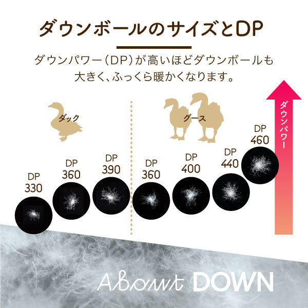 羽毛肌掛けふとん(通常タイプ)/ダックダウン