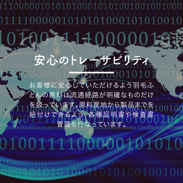 羽毛肌掛けふとん(増量タイプ)/ダックダウン