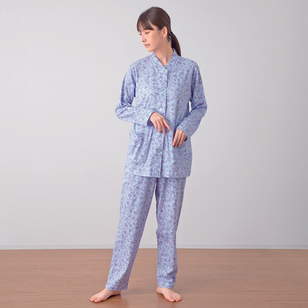 レディースパジャマ/スムースニット