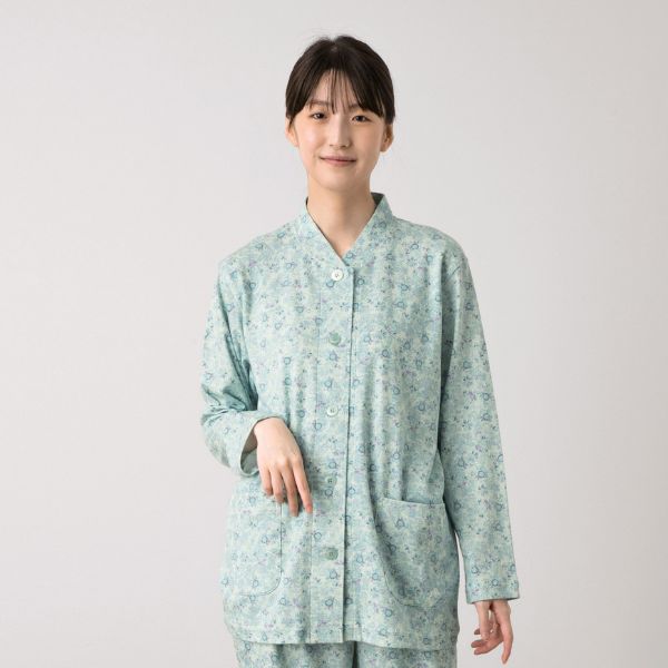 レディースパジャマ/スムースニット