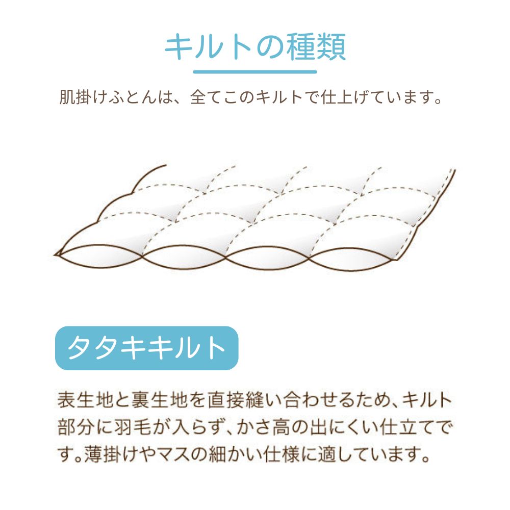 羽毛ふとんのリフォーム/ダブルロング→シングルロング/2枚合わせ