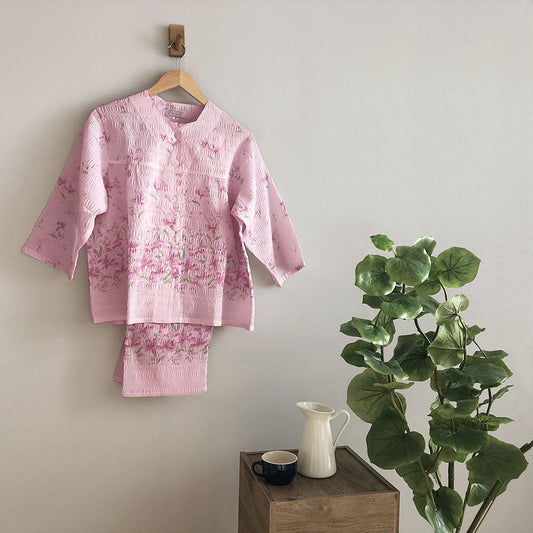 レディースパジャマ/マジョリカ加工