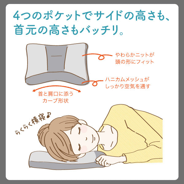 セルフオーダーまくら/横寝サポートタイプ