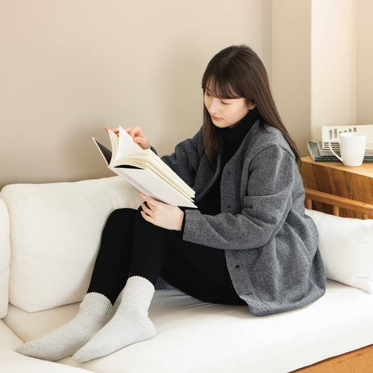 カーディガン /ブラックシリカ練り込み