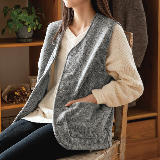 ベスト /ブラックシリカ練り込み